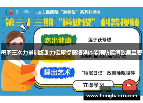 每周三次力量训练助力健康提高增强体能预防疾病效果显著